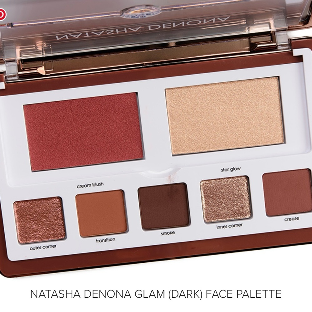 NATASHA DENONA GLAM FACE PALETTE in DARK - BRAND NEW in the box!